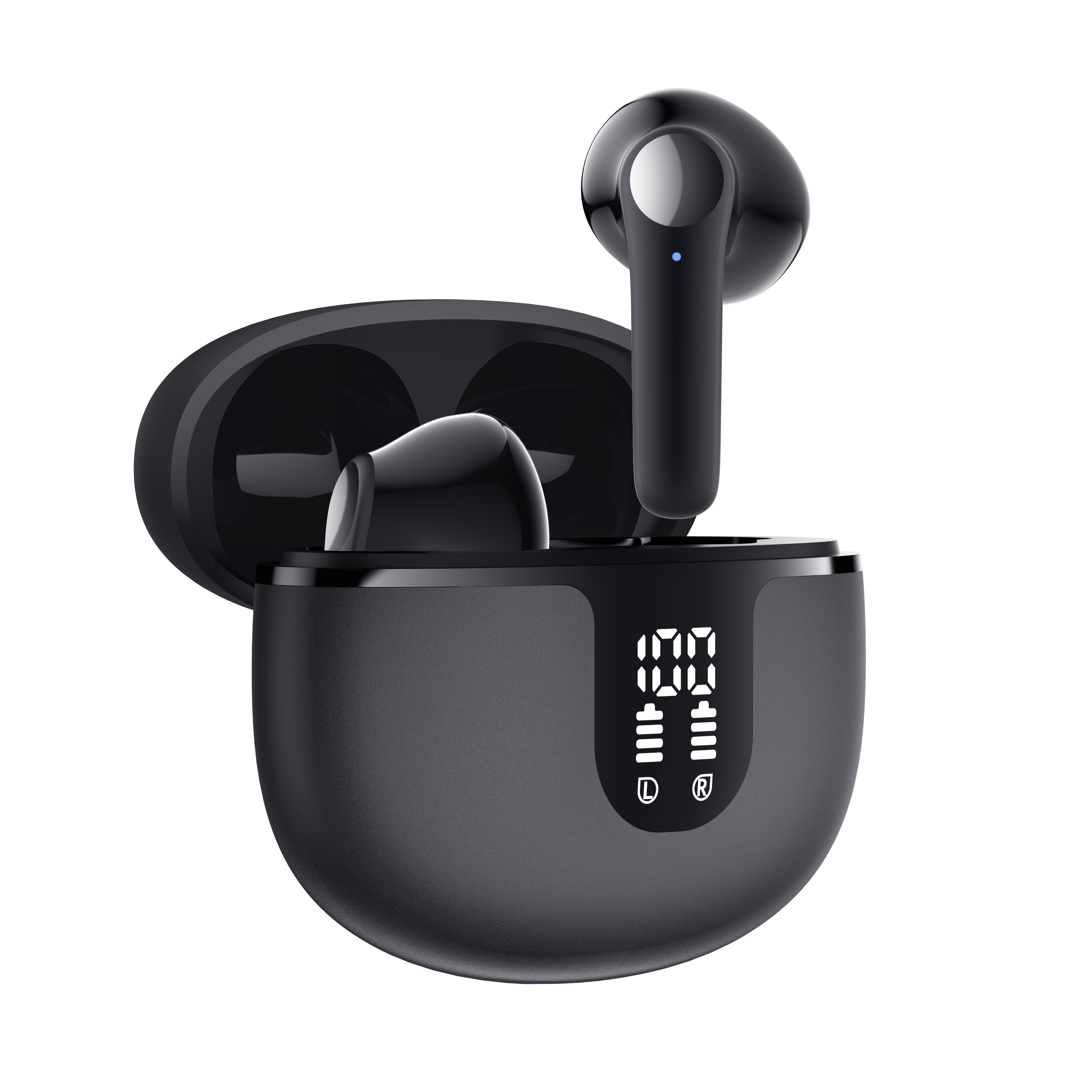 wireless headset hifi sound quality screen digital display details 11