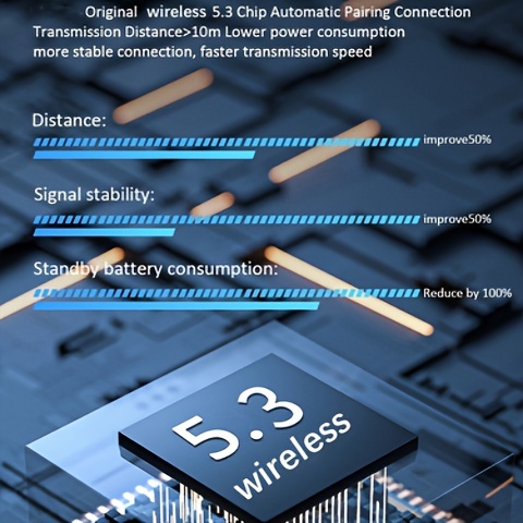 led ultra long standby wireless earphone headset tws earphones with mic sport earhook headset ultra thin on ear sports bass for android ios details 7