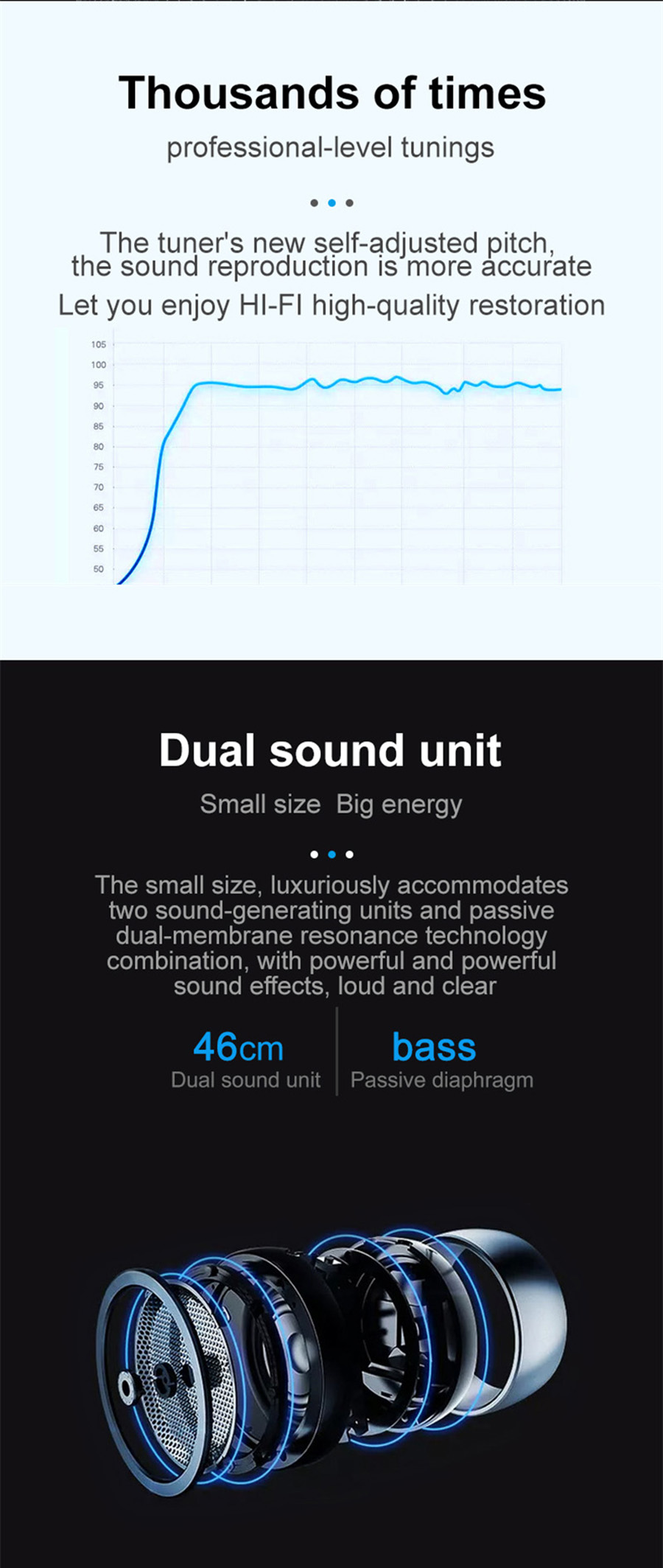 portable speaker, wireless audio subwoofer plug in card u disk 3d surround outdoor portable speaker details 5