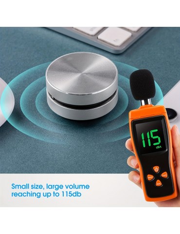 Wireless Mini Speaker Bone Conduction Portable Wireless Speaker Stereo Bass Sound Creative Portable Speaker Mini Size Music Player For Home,Outdoor,Travel (Black)