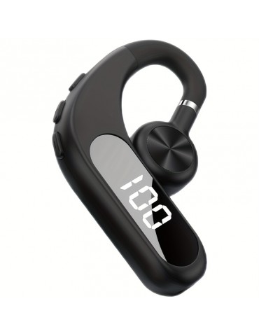 V28 Wireless Headset: HD Calls, Noise Cancellation, LongStandby & More - Perfect for Business & Sports!