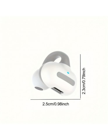 Wireless earphones, ear clip type, ear clip earphones, sports running, esports, games, music earphones, non earphones, air conduction earphones, suitable for driving, business meetings, high-quality earphones, ultra long standby time