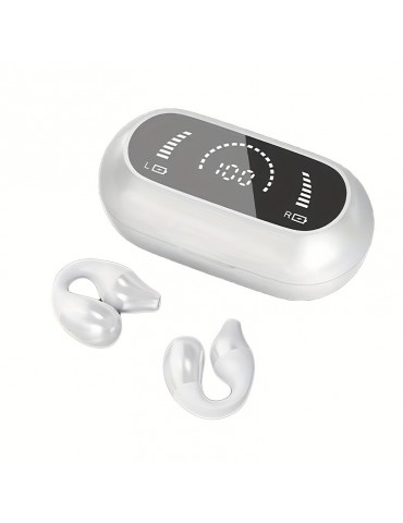 TWS Wireless5.3 Wireless Earphone Clip Earphone Sports Earphone Waterproof Stereo, High Fidelity Stereo Music On Phone, With Microphone For Noise Reduction Display.