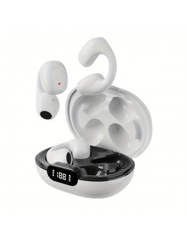 New Wireless Headset Touch Earphones Clip-Ear Headphones For Xiaomi Earphone For Iphone Earbud