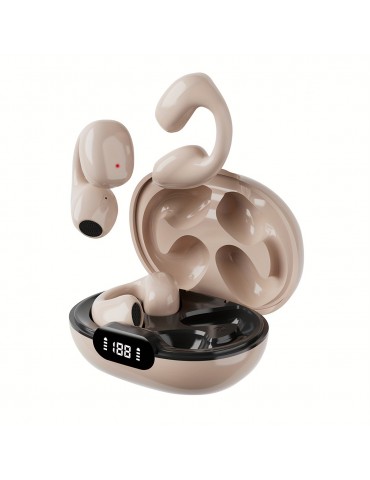 New Wireless Headset Touch Earphones Clip-Ear Headphones For Xiaomi Earphone For Iphone Earbud