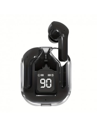 New Power Display In-ear Headset Transparent Space Capsule Noise Reduction TWS In-ear Wireless Earphone
