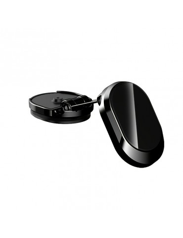 Car Folding Magnetic Suction Mobile Phone Holder Instrument Panel Holder Car Phone Holder 360 Rotation Navigation Holder