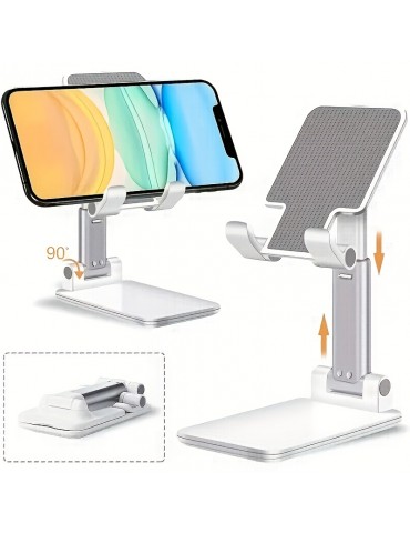 Desk Mobile Phone Holder Stand For IPhone IPad Xiaomi Adjustable Desktop Tablet Holder Universal Table Cell Phone Stand