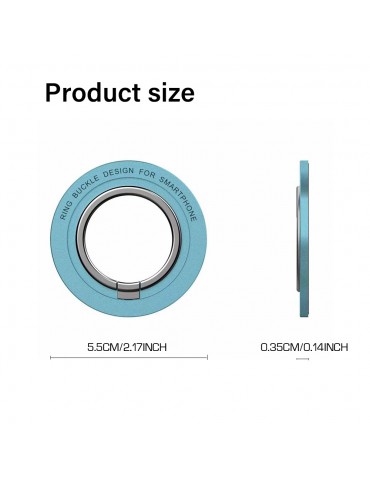 360 Magnetic Phone Holder Stand Magnet Finger Ring Socket For Magsafe Wireless Charging For IPhone14 13 12 Pro Cellphone Bracket