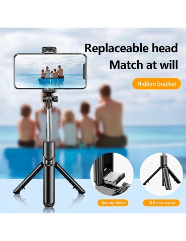 Selfie Stick Tripod Mobile Phone Holder Photo Desktop Live Shooting Bluetooth Remote Control