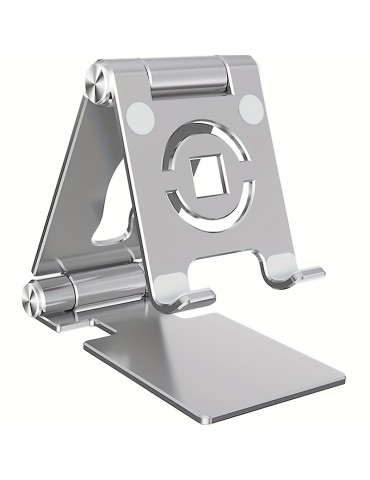 360 Tablet Desk Mobile Phone Holder Adjustable Aluminum Alloy Desktop Holder Foldable For IPhone For IPad For Laptop For Samsung