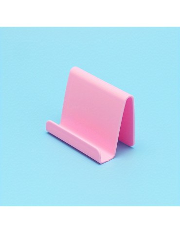 Candy-Colored Mini Portable Mobile Phone Holder: Universal Desk Mount Stand For Smartphones