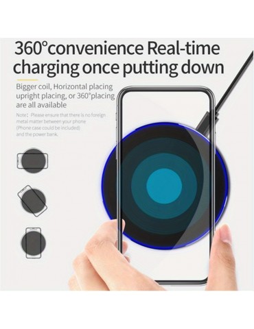 20W Max Fast Wireless Magnetic Charging Pad Compatible With IPhone 15/14/13/12/11, Compatible With Samsung Galaxy S23 S22 Note 20/30 Ultra Android Phone