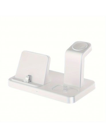 3 In 1 Charging Station For Samsung Multiple Devices Fast Charging Stand For Galaxy S23 Ultra/S23+/S22/S21/Note20/Z Flip/Z Fold 4/Galaxy Buds Wireless Charger Dock Stand For Galaxy Watch 6/Classic/ 5 Pro/4/3/Lte/Active/2/1