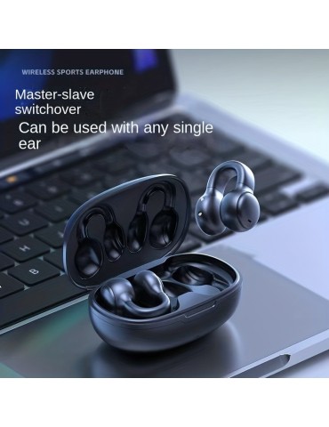 X58 Air Conduction Bt Headset Clip Ear Wireless Noise Cancellation Sports Call Long Endurance Without Headphones