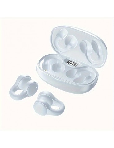 X58 Air Conduction Bt Headset Clip Ear Wireless Noise Cancellation Sports Call Long Endurance Without Headphones