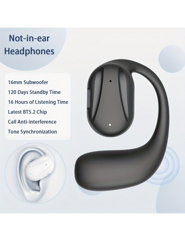 Premium Wireless Earbuds: Control Music, Phone Calls & Volume with Built-in Remote - Wireless Headphones Compatible with iPhone & Android Devices.