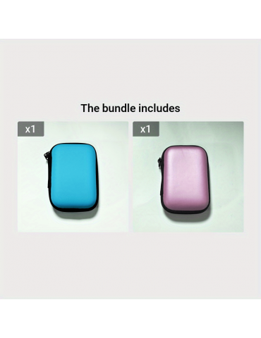Mobile Phone Charger Data Cable Storage Bag, Portable Earphone Storage Box