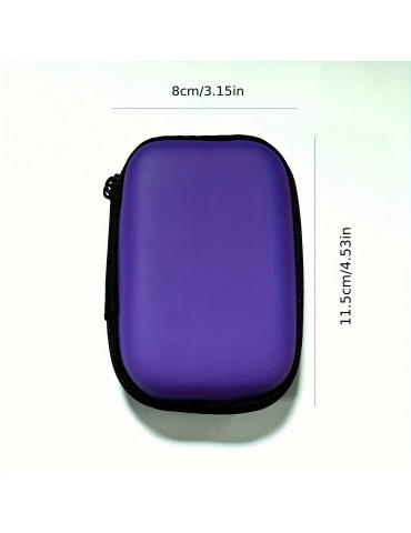 Mobile Phone Charger Data Cable Storage Bag, Portable Earphone Storage Box