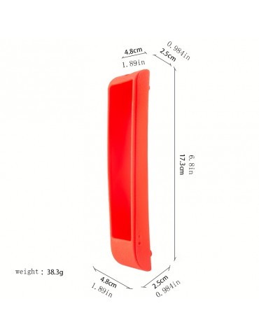 1pc For Samsung Intelligent TV Remote Control Light Protection Case-silica Gel Protection Case For Samsung TV BN59-01301A BN59-01315A BN59-01199F  Remote Control Protection Case