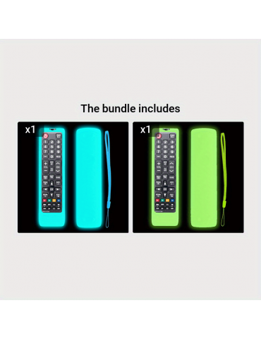 1pc For Samsung Intelligent TV Remote Control Light Protection Case-silica Gel Protection Case For Samsung TV BN59-01301A BN59-01315A BN59-01199F  Remote Control Protection Case
