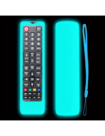 1pc For Samsung Intelligent TV Remote Control Light Protection Case-silica Gel Protection Case For Samsung TV BN59-01301A BN59-01315A BN59-01199F  Remote Control Protection Case