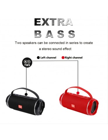 Wireless Audio Subwoofer Plug-in Card U Disk 3D Surround Outdoor Portable Speaker