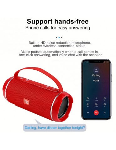 Wireless Audio Subwoofer Plug-in Card U Disk 3D Surround Outdoor Portable Speaker