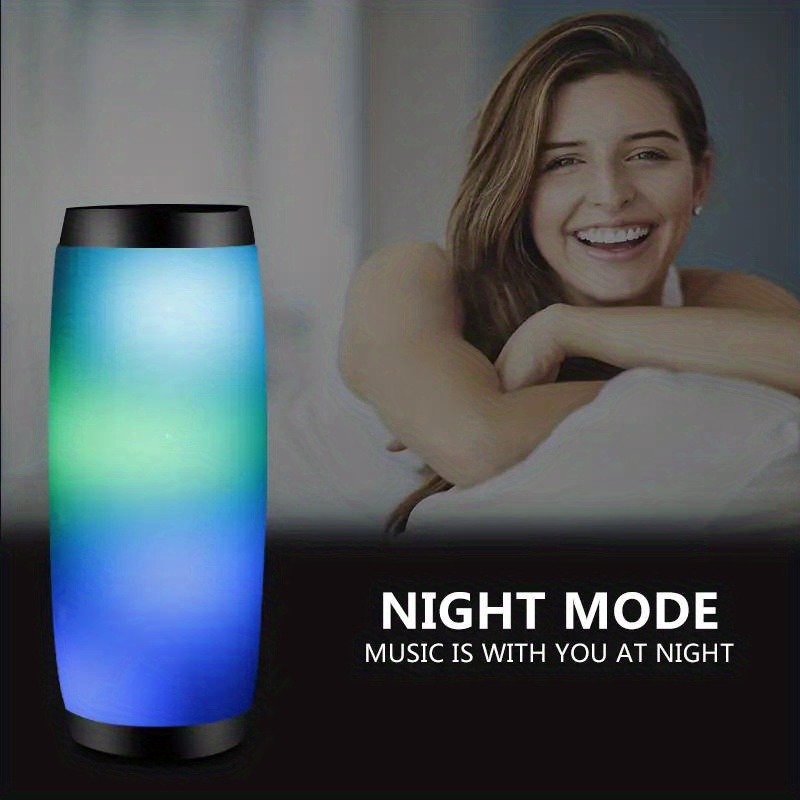 tg 157 wireless speaker colorful led lights subwoofer mobile phone audio card usb flash disk details 1
