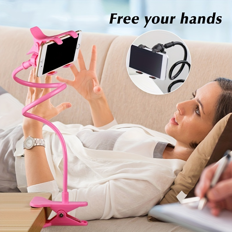 mobile phone bracket lazy universal adjustment bracket bedside desktop live broadcast with mobile phone bracket details 0