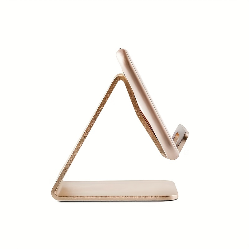 new mobile phone bracket aluminum alloy desktop bracket tablet lazy charging mobile phone holder gift fixed metal bracket details 4
