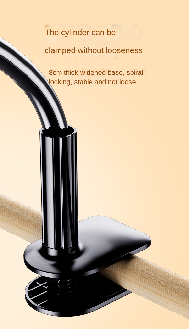 universal phone holder bed desk clip lazy flexible gooseneck clamp long arms mount for iphone 8 7 6 bed desk mobile phone holder details 5