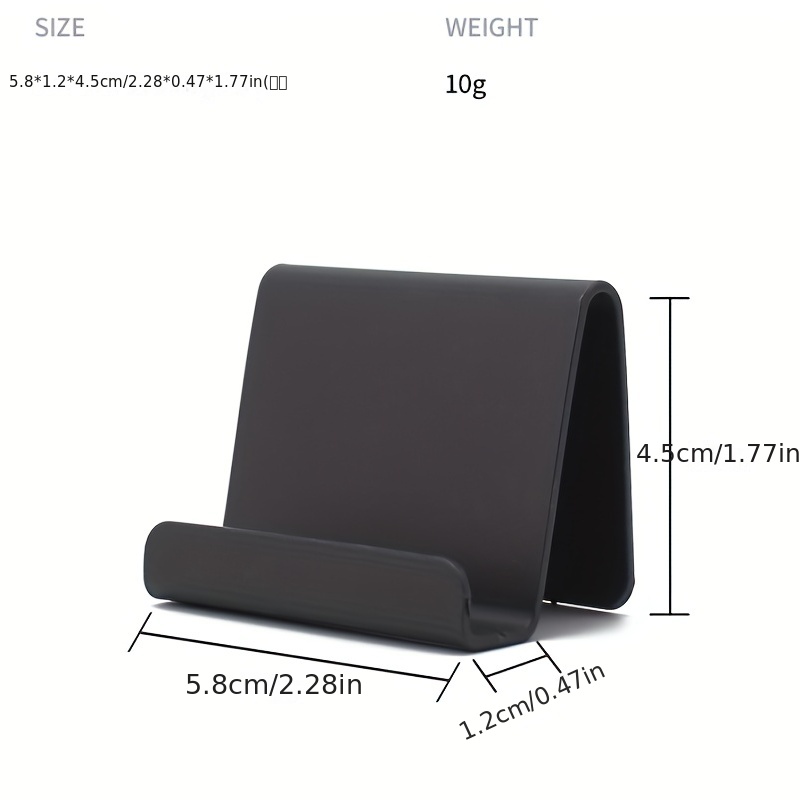 candy colored mini portable mobile phone holder universal desk mount stand for smartphones details 0