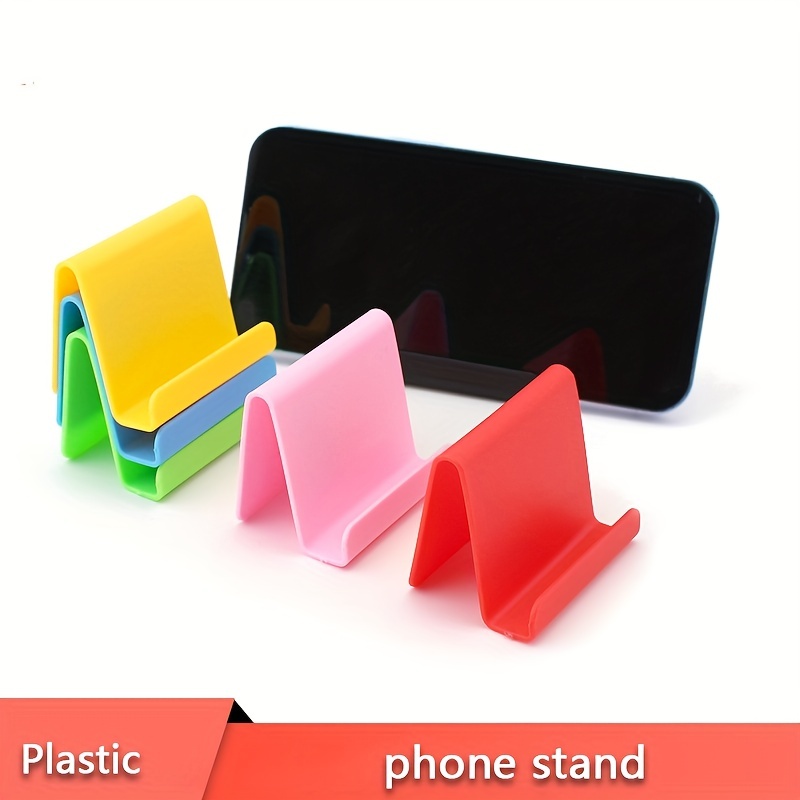 candy colored mini portable mobile phone holder universal desk mount stand for smartphones details 1