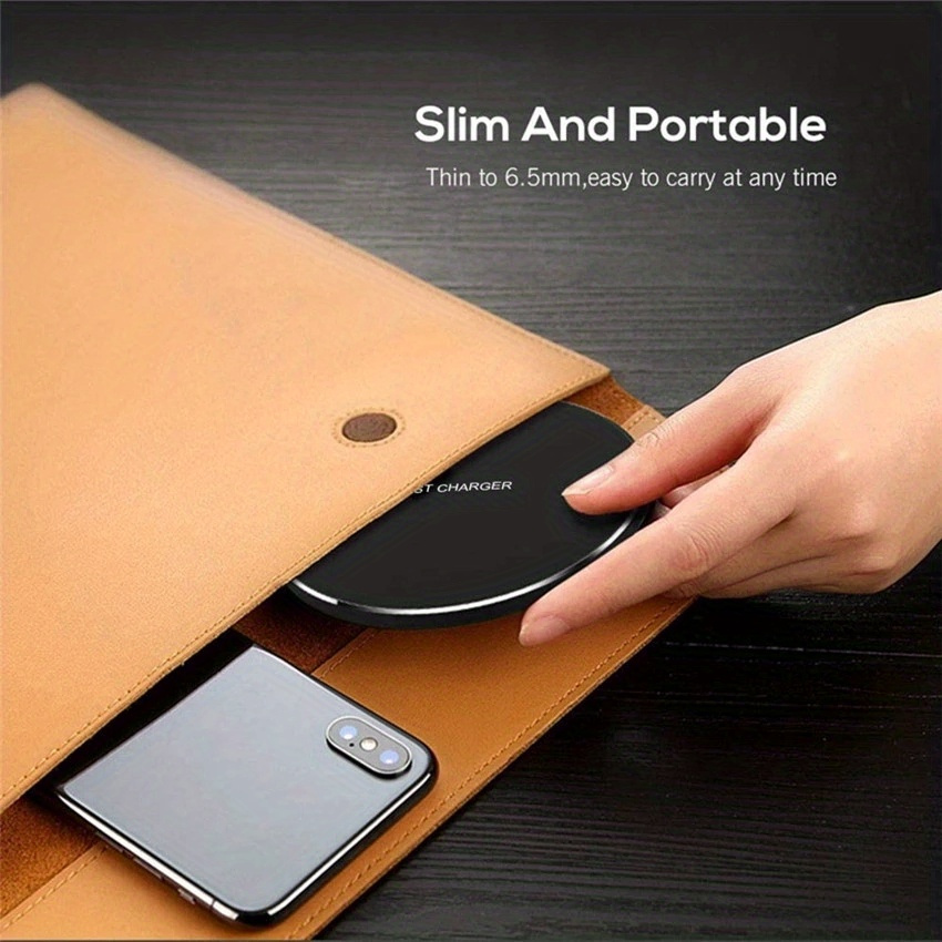 20w max fast wireless magnetic charging pad compatible with iphone 15 14 13 12 11 compatible with samsung galaxy s23 s22 note 20 30 ultra android phone details 3