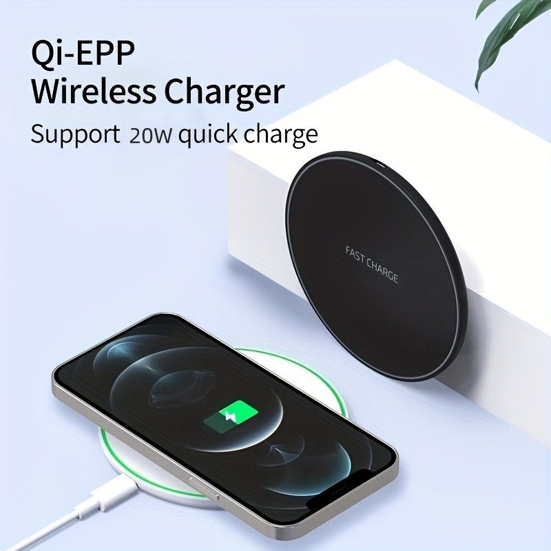 20w max fast wireless magnetic charging pad compatible with iphone 15 14 13 12 11 compatible with samsung galaxy s23 s22 note 20 30 ultra android phone details 5
