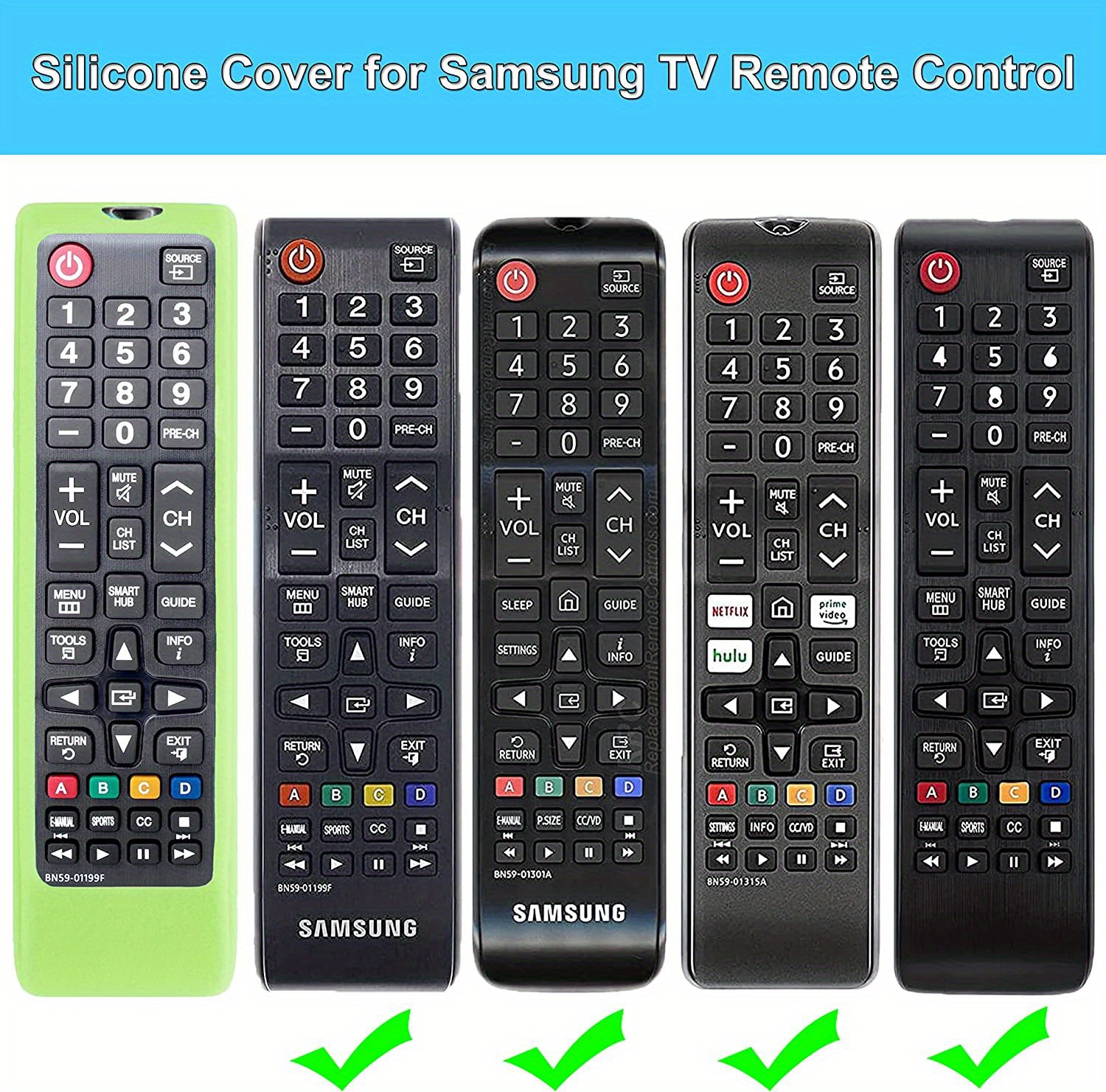 1pc for samsung intelligent tv remote control light protection case silica gel protection case for samsung tv bn59 01301a bn59 01315a bn59 01199f remote control protection case details 1