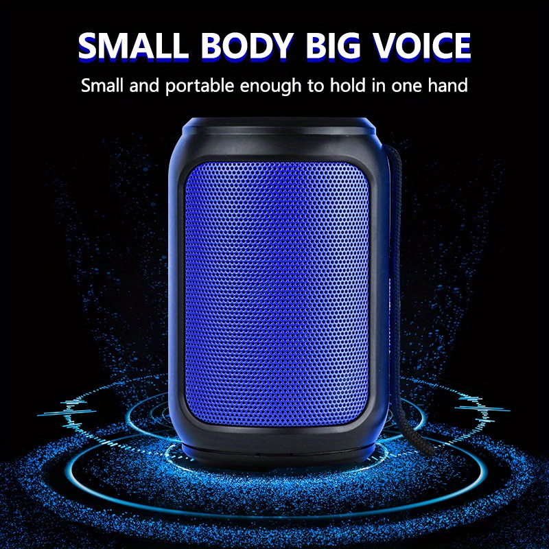 small portable wireless wireless speaker, small portable wireless wireless speaker battery life about 3 4 hours power 5w wireless version 5 0 3d surround superheavy subwoofer details 0